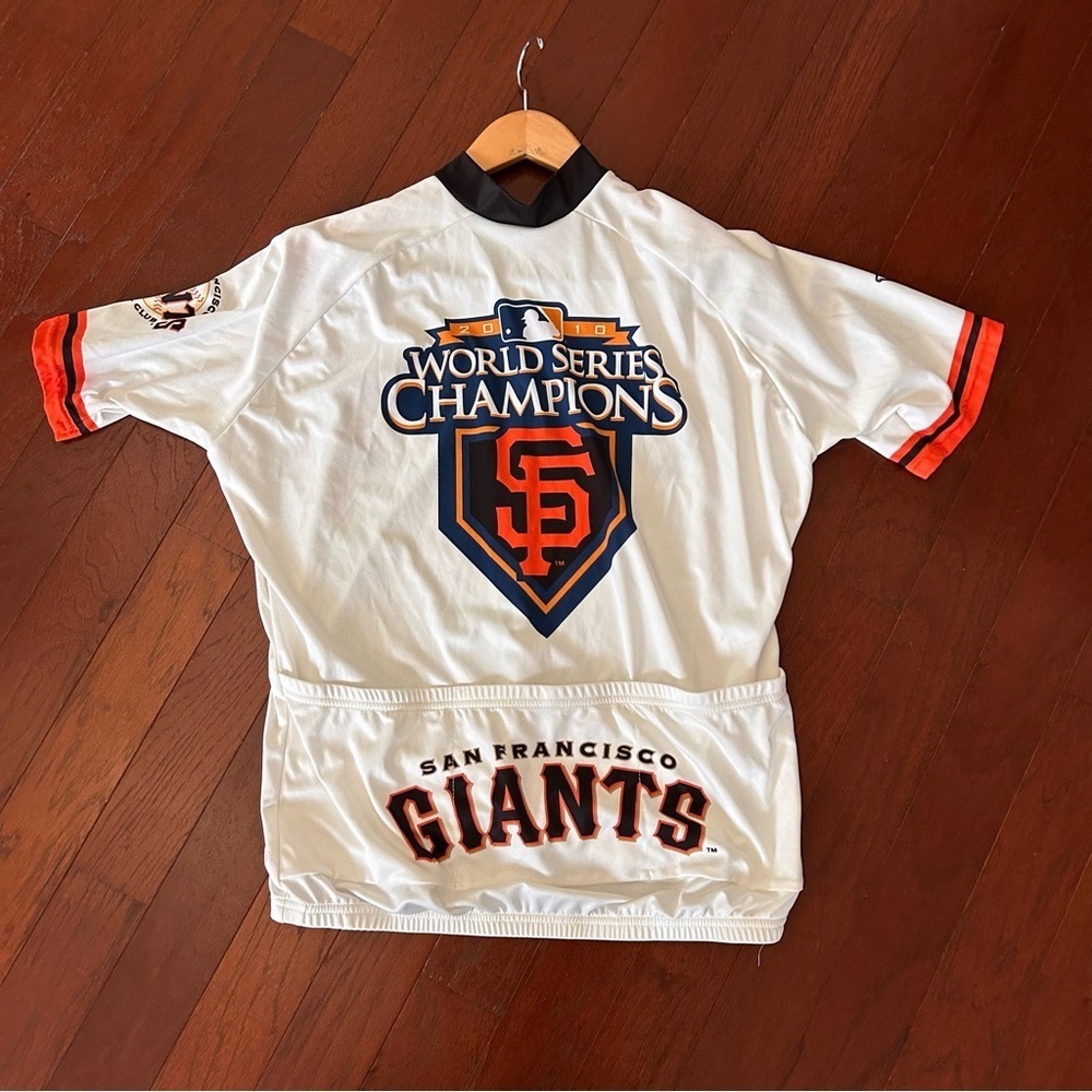 [RARE] VOmax Cycling Jersey Men's Large 3/4 Zip San Francisco Giants
2010 Champs
